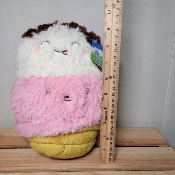 10" Squishable Mini Comfort Food Ice Cream Cone Plush w/ Tags - Picture 5 of 5